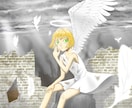 独特の絵柄でイラスト作成します イラスト・キャラクター・独特の画風、世界観で表現。 イメージ1