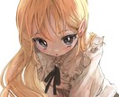 商用利用ok!可愛い女の子のイラスト作成します ふわふわポップで可愛いキャラクターをお好きなテイストで♪ イメージ1