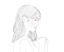 顔写真の線画を描きます ご相談だけでもOKです！丁寧に対応させていただきます！ イメージ5