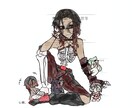 あなたのために描きます 【一発描き】ホラー・クール・可愛い系イラスト制作 イメージ1