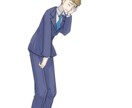 漫画風人物イラスト制作します ビジネスシーンや日常の感情を、親しみやすい漫画風で表現します イメージ5