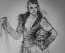 ファンタジー系(RPGなど)のイラスト描きます リアルな描写から可愛い漫画タッチまで幅広く承ります イメージ3