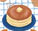 メニュー作成も可！かわいい食べ物イラスト描きます 挿絵やグッズイラストにしてもかわいい優しい雰囲気が得意です イメージ7