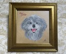 温もりを感じるペット似顔絵を描きます 贈りものにも最適なミニ似顔絵です♪ イメージ8