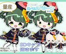 SD量産ミニキャライラスト（2000px）描きます 季節感のあるちびキャラをお描きします。 イメージ1