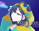 商用◎目を惹く一枚絵やMVイラスト等を描きます 動画制作も同時に依頼可能なので、歌い手・Vtuberは必見！ イメージ1