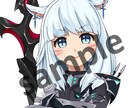 可愛い系のアイコンやヘッダー、サムネイルを描きます ♪あなただけの可愛い系の素敵なイラストを描かせて頂きます♪ イメージ2