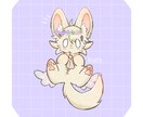 イラスト作成受付けます 立ち絵、一枚絵、挿絵、SNSアイコン、キャラデザなど イメージ3