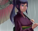 ラフ2案！ほしいイラストお描きします かわいいとカッコイイが同居するイラストをお描きします！ イメージ6