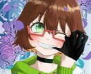 バストアップのキャラクターイラストを制作します サムネイルやおはVに！記念イラストに！雰囲気作りが得意です！ イメージ3