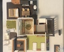 建築学生の1/50の模型を作ります インテリアの提案をして頂ければ簡素に仕上げます1つ500円 イメージ3