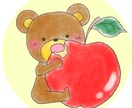 絵本風タッチのアイコン描きます 柔らかい雰囲気が好きな方！SNSアイコンにいかがですか？ イメージ2