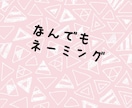 何でも‼️ネーミング‼️考えます ペット、イベント、店名なんでもOK！様々名前提案します！！ イメージ1