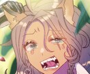 アイコンがキラキラに！映えるアイコン描きます オリキャラで目を引くアイコンにしよう。 イメージ8