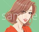 可愛い過ぎないコミックタッチで似顔絵描きます ★SNSアイコンや、PR用素材、プレゼントに大好評！ イメージ1
