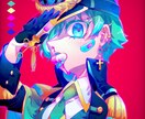 1枚絵、立ち絵制作承ります アイコン、サムネ素材、VTuberなどイラスト全般受付けます イメージ5