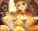 背景にもこだわった一枚絵を制作します 一枚絵・記念日・サムネ・グッズ幅広く対応しています！ イメージ5