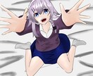 アイコンやヘッダーの人物イラスト描きます 低めのコストで色んなイラスト描きます イメージ3