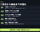WordPressでランディングページを制作します 1.5万円〜|フォーム付き・スマホ対応・自分で更新OK イメージ5
