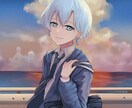 歌ってみた動画のカバーイラストを制作します あなただけのキャラクターイラストで動画のクオリティアップ イメージ3