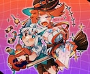ミニキャラ/SDイラスト作成いたします ポップでかわいいかっこいいイラストをあなたに！ イメージ3