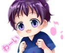 アニメ絵風アイコン描きます ミニキャラ、デフォルメ風イラストです。 イメージ2