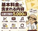 ショート動画を見やすくテンポよく編集します 台本・素材を送るだけ｜伝わりやすい縦型ショートに仕上げます イメージ2