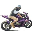 モトブログ・バイク乗りの画像をミニキャラにします モトブログ用アイコンSNSでのプロフィール画像やプレゼント等 イメージ6