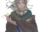 バストアップ、全身立ち絵制作いたします 創作やTRPGなどのオリジナルキャラクターを実現いたします！ イメージ2
