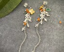 ディップアートで花のアクセサリーをお作りします ご希望の色、アクセサリーの種類、大きさをご記入ください。 イメージ4