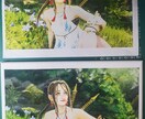 ペットの画像お気に入りの画像から絵画を描きます アクリル絵の具を使いA4サイズのキャンパスで描きます イメージ5