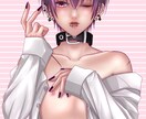 ダークで美しいイラスト描きます 流血、傷、微グロ等、ダーク、マニアックなイラスト大歓迎‼ イメージ5