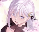 透明感のあるイラスト描きます 商用OK！季節のイラスト、グッズ化、配信活動用に イメージ6