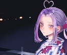 色鮮やかで目を惹く美しいイラスト描きます サムネイルやMV、TRPGの立ち絵などに！ イメージ3