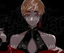 歌ってみたイラスト等サムネ描きます なるべく原作に寄せた絵に仕上げます。 イメージ2