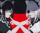 歌ってみた動画イラスト、曲名ロゴ描きます ★コスパ最強！実績多数！初めての方も丁寧にご案内！★ イメージ1
