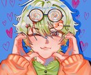 アイコンイラストを作成します かっこいい・可愛いアイコンを作成します。 イメージ3