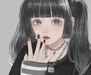 SNS/イラストアイコン描きます カッコいい女の子を！早く！丁寧に！ イメージ3