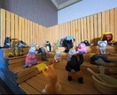 ガチャガチャを飾る簡単なジオラマを作成します 動物サウナを飾るサウナ室など。 イメージ1