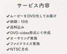 結婚式ムービーをDVD化します シンプルでスピーディーなサービスをご提供します イメージ2