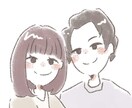 SNSアイコン・動画使用等！ゆる似顔絵作成します 写真からゆるっと似顔絵を作成！ご要望柔軟に対応致します！ イメージ4