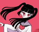 SNSのアイコン描きます ダーク、ゆめかわなど可愛い女の子が得意です♡ イメージ3