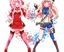 アニメ塗でアイコン、バストアップ、全身に対応します 納期3日とありますが依頼状況で短縮可能です！ イメージ7