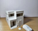 ３Dプリンターにて1/100住宅モデルを制作します 住宅の新築・設計時の打合せ、新築祝いなどの贈答品などに イメージ10