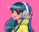 可愛くてお洒落なアイコン・イラスト描きます 見た人の印象に残る◎クオリティが高い一枚をお作りします^^ イメージ9