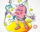 アナログイラストでキャラクターをお描きします 手描きの絵を飾って、ホッコリしませんか？ イメージ8