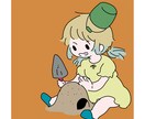 ゆる～いデフォルメイラストを描きます ほっこりしてほしいなって思ってます。 イメージ3