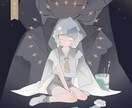 キャラクターの立ち絵を描きます ご希望に沿って作成します/キャラデザも承ります イメージ1