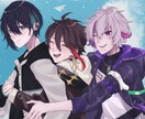 キレイめ等身イラストお描きいたします 胸から上のイラストが得意です‪♪ イメージ3