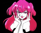 アイコンイラスト描きます 低コスト！サブカルな雰囲気のイラストが得意！ イメージ4